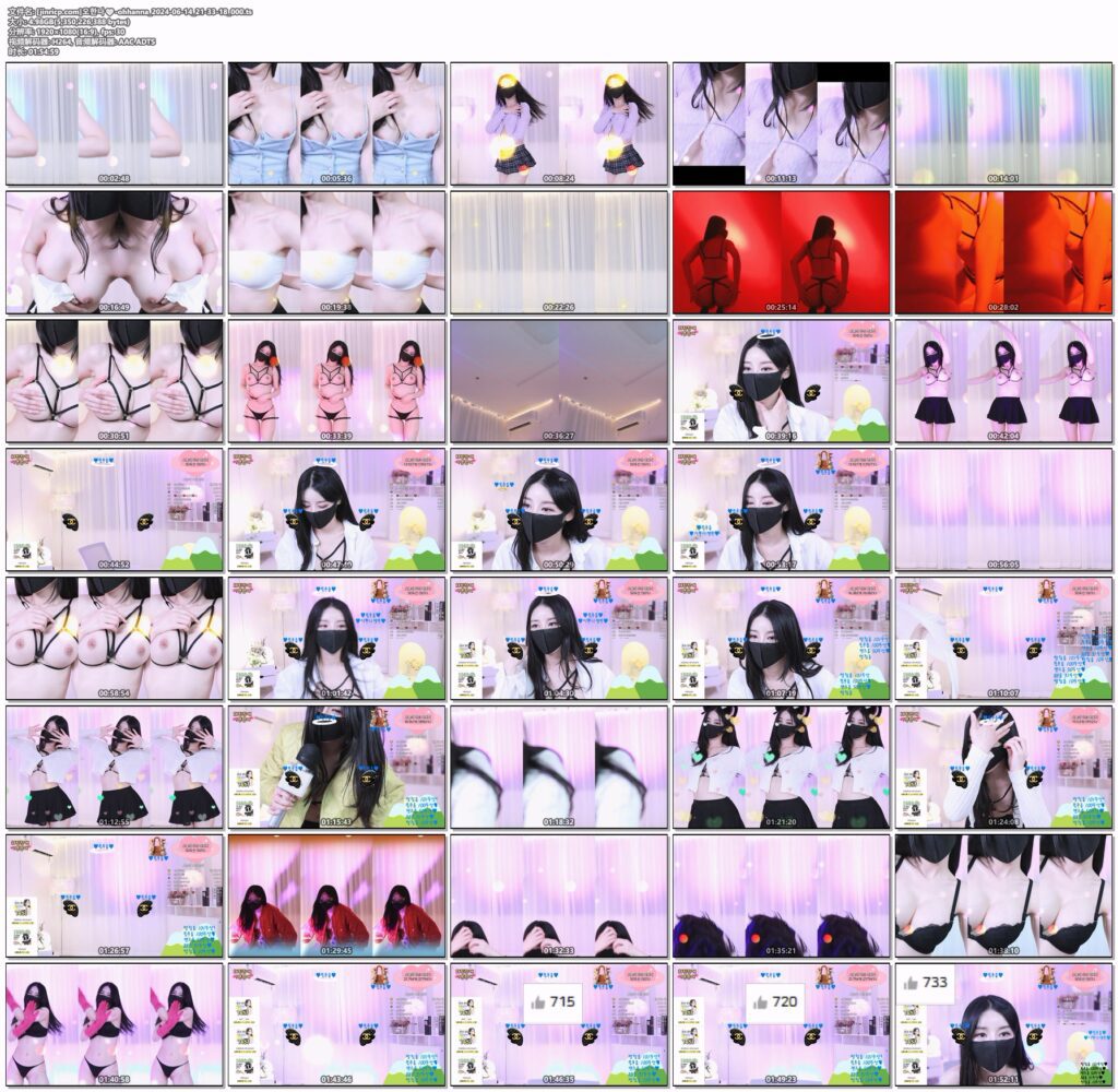 图片[1]-【JINRICP主播】吴汉娜 - Ohhanna - (오한나❤️) - 个人直播（20240614）（2V/7.72G） - Jinricp-Jinricp韩国女团中文资源站|中文字幕|BJ主播|PandaTV|直播|免费下载