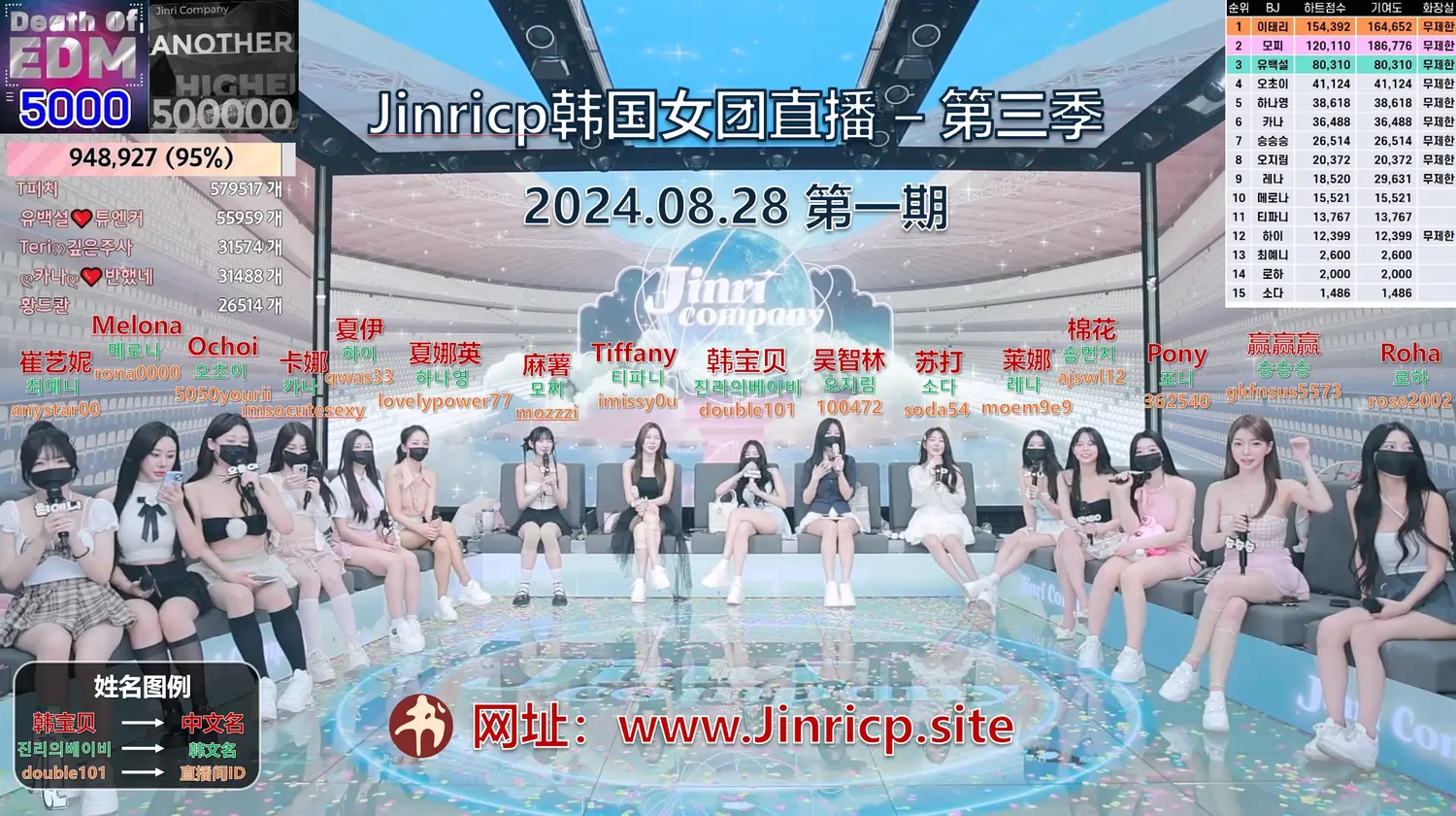 图片[1]-【Jinricp第三季】2024.08.28韩国女团直播秀（一） - Jinricp-Jinricp韩国女团中文资源站|中文字幕|BJ主播|PandaTV|直播|免费下载